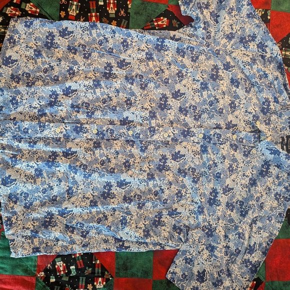 Nautica Other - Blue Floral Button-Up Shirt
